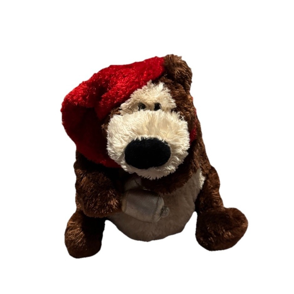 GUND Goober Bear 13" Jingle Bell Rock Animated Musical Christmas Plush 88956